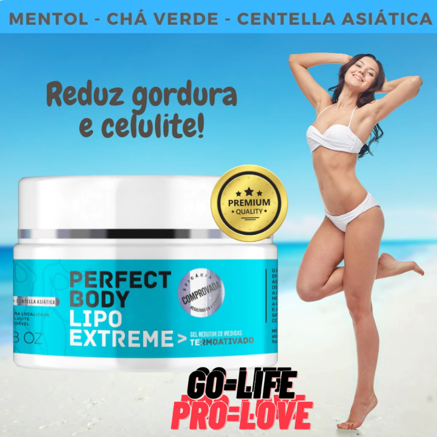 Perfect Body - Lipo Extreme Gel Redutor Termoativado