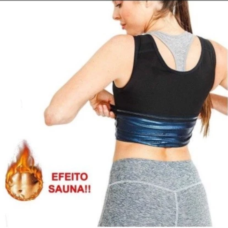 Kit Saunando! Regata e Leggings efeito sauna e Gel Redutor!