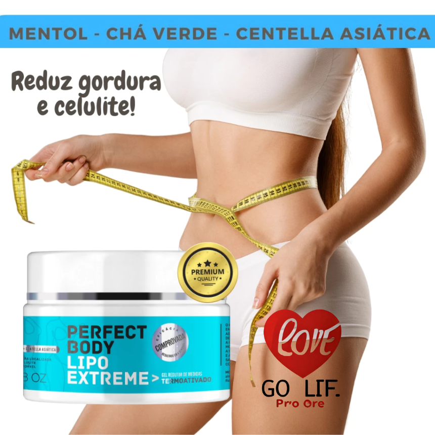 Perfect Body - Lipo Extreme Gel Redutor Termoativado
