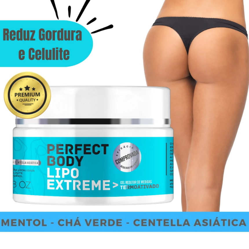 Perfect Body - Lipo Extreme Gel Redutor Termoativado