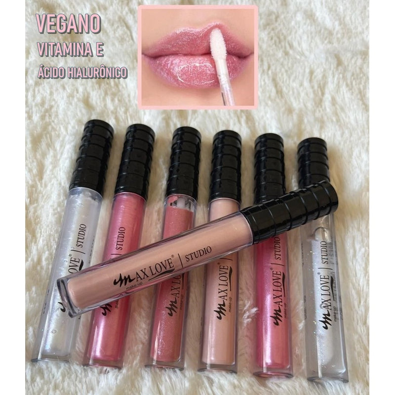 Gloss Labial Max Love - Volume e Brilho Hidratante Vegano